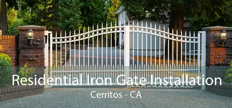 Residential Iron Gate Installation Cerritos - CA