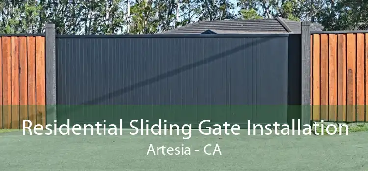 Residential Sliding Gate Installation Artesia - CA