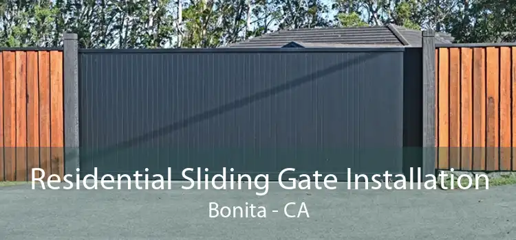 Residential Sliding Gate Installation Bonita - CA