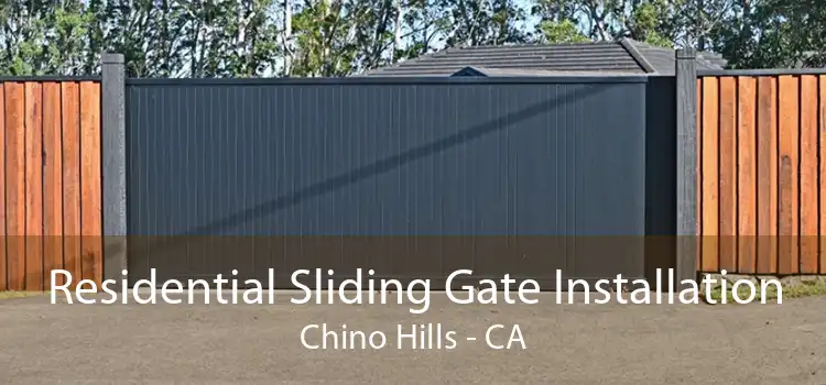 Residential Sliding Gate Installation Chino Hills - CA