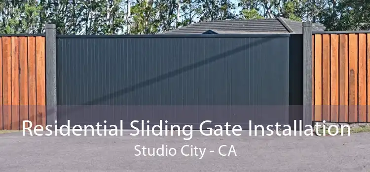 Residential Sliding Gate Installation Studio City - CA