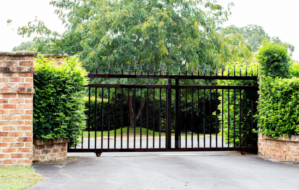 Residential Iron Gate Installation